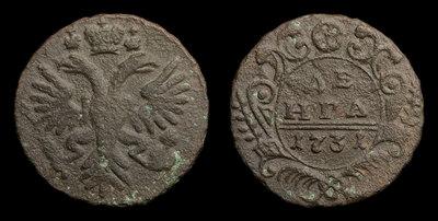 Денга 1731 года