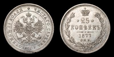 25 Копеек 1877 года, СПБ НI