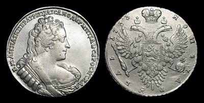 Рубль 1733 года