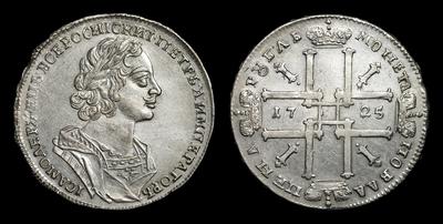 Рубль 1725 года