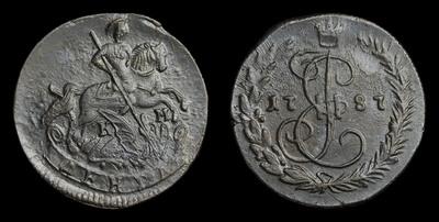 Денга 1787 года, КМ