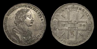 Рубль 1724 года