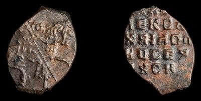 Копейка 1655-1633 годов, МД.