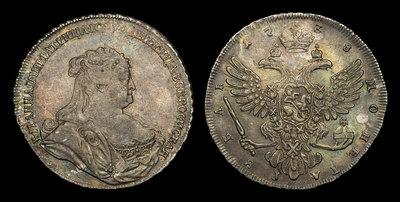 Рубль 1738 года