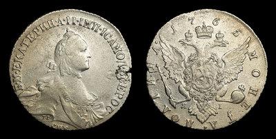 Полтина 1765 года, СПБ TI ЯI