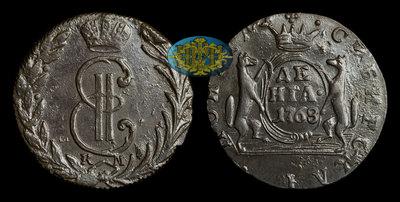 Денга 1768 года, КМ 