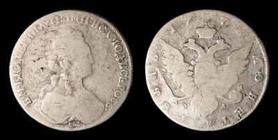 Рубль 1778 года, СПБ ФЛ