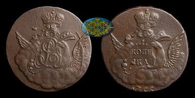 Копейка 1756 года,  т.н. «Барочная»