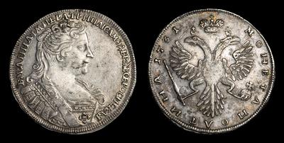 Полтина 1731 года