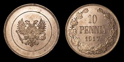 10 Пенни 1917 года