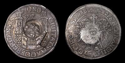 Ефимок 1655 года на талере 1630 года г. Магдебург