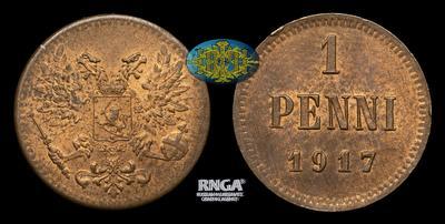 Пенни 1917 года