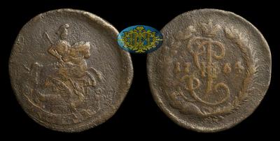 Денга 1764 года, ЕМ