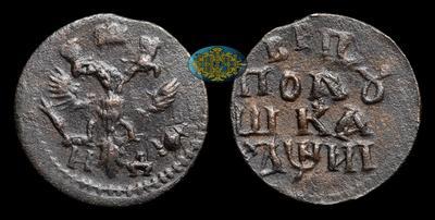 Полушка 1718 года, НД