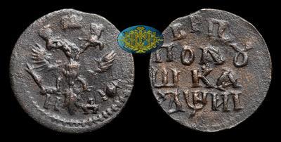 Полушка 1718 года, НД