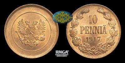 10 Пенни 1917 года