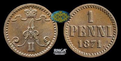 Пенни 1871 года