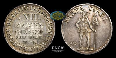 12 Мариенгрош 1715 года, HH