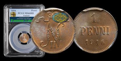 Пенни 1916 года