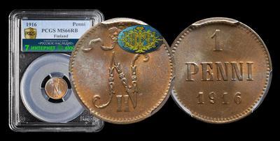 Пенни 1916 года