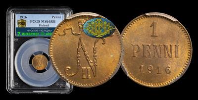 Пенни 1916 года