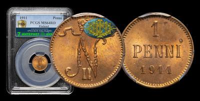 Пенни 1911 года
