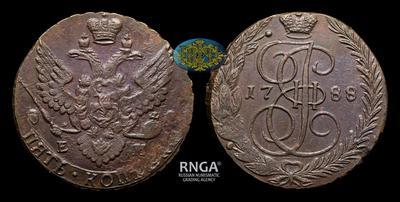 5 Копеек 1788 года, ЕМ