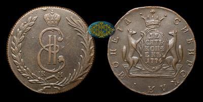 10 Копеек 1774 года, КМ 