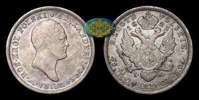 2 Злотых 1823 года, IB
