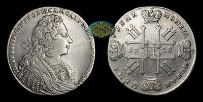 Рубль 1728 года
