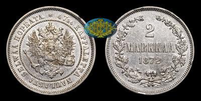 2 Марки 1872 года, S