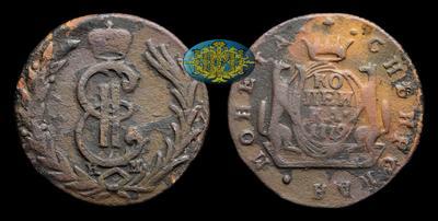 Копейка 1779 года, КМ 