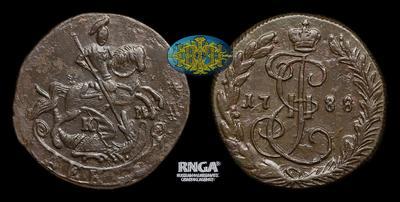 Денга 1788 года, КМ