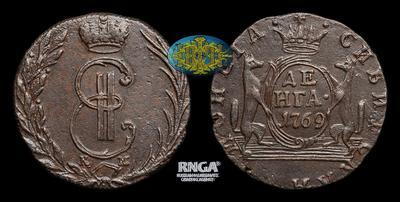 Денга 1769 года, КМ 