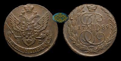 5 Копеек 1789 года, ЕМ