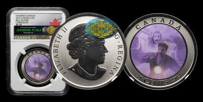 25 Канадских Центов 2016 года. 