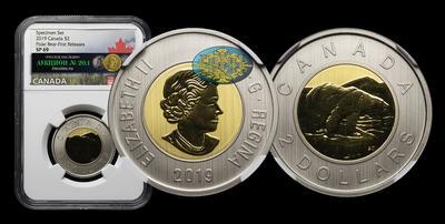 2 Канадских доллара 2019 года, BT