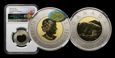 2 Канадских доллара 2019 года, BT