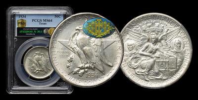 1/2 Доллара 1934 года. 