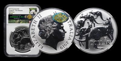 Австралийский доллар 2019 года, IRB. 