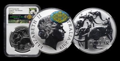 Австралийский доллар 2019 года, IRB. 