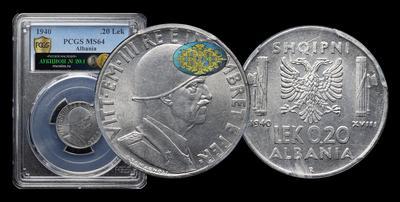 0,20 Лек 1940 года, R. 