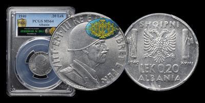 0,20 Лек 1940 года, R. 