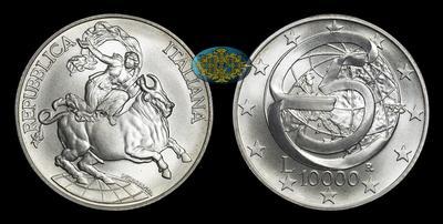 10 000 Лир 1995 года, R . 