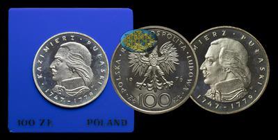 100 Злотых 1976 года, MW. 