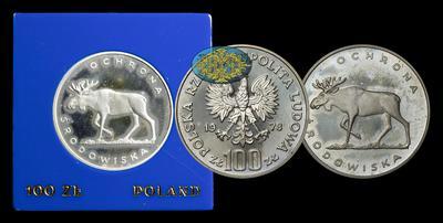 100 Злотых 1978 года, MW. 