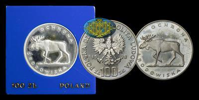100 Злотых 1978 года, MW. 