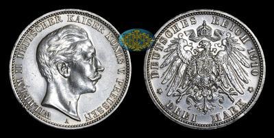 3 Марки 1910 года, A 