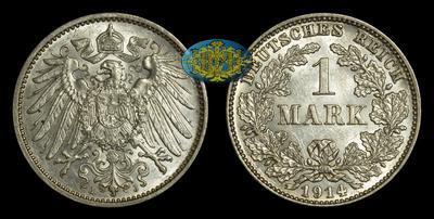Марка 1914 года, J