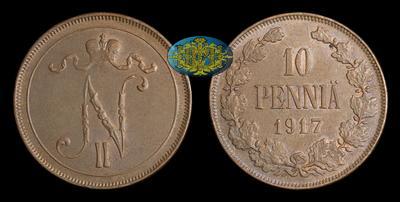 10 Пенни 1917 года
